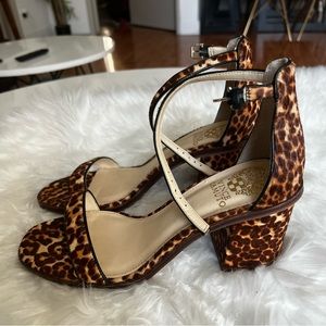 Vince Camuto ankle strap sandals NWT